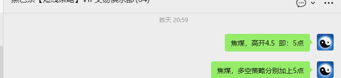 1月15日，焦煤：VIP精准策略（日内）多空减平46+16点