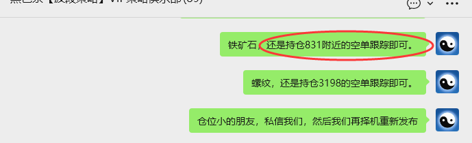 1月20日,铁矿石:VIP精准策略(短空)减仓利润完成50点