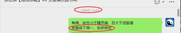 1月21日,焦煤:VIP精准策略(短空)跟踪目标100点