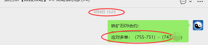 4月17日，铁矿石：VIP精准策略（短多）跟踪目标30点