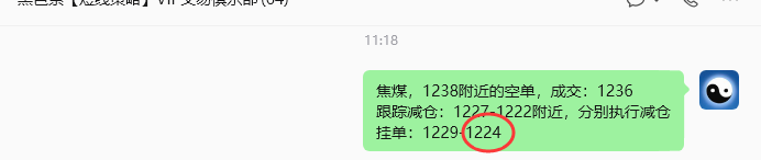 5月18日，焦煤：VIP精准策略（日内）多空减平24+10点