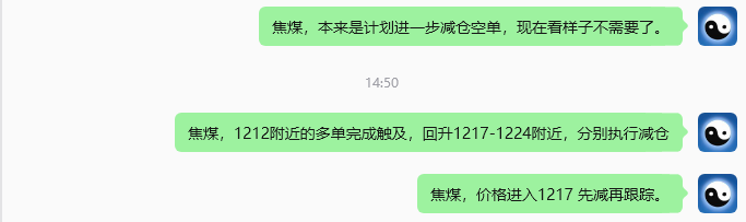 5月18日，焦煤：VIP精准策略（日内）多空减平24+10点