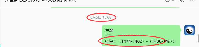 6月23日，焦煤：VIP精准策略（短空）跟踪目标220